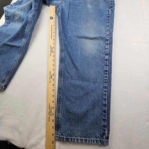Carhartt Jeans 42x30 (41x29) B17 Relaxed Heavyweight Denim Stonewash Work Pant - Picture 12 of 16